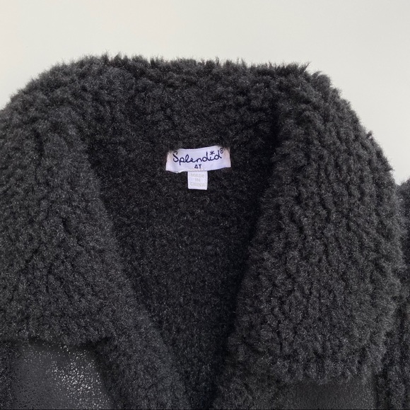 Girls Faux Leather Vest - Picture 6 of 8